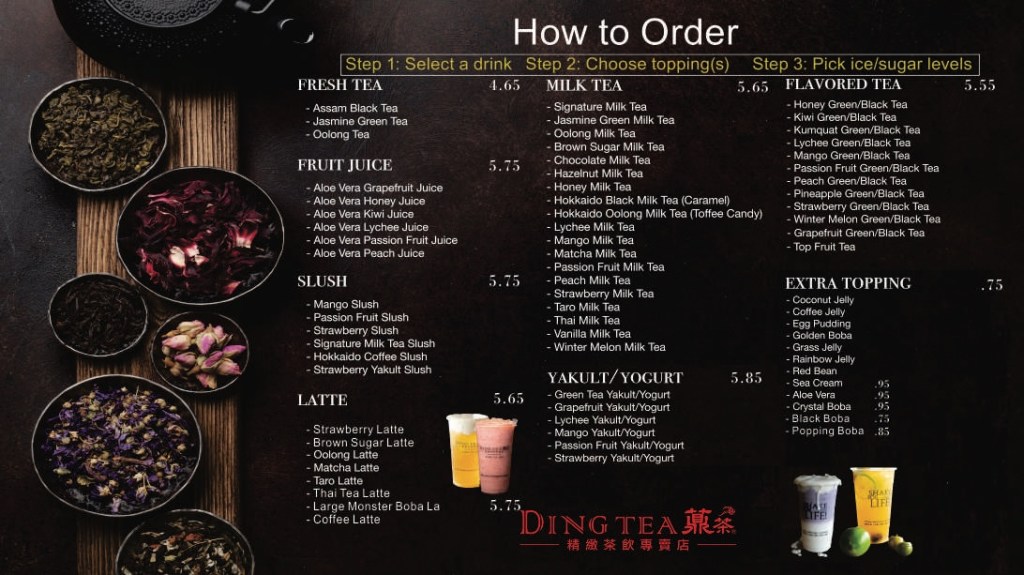 Our Menu Shake For Life!